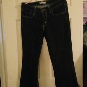Levi's boot cut jeans